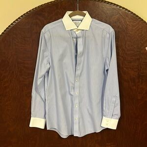 Charles Tyrwhite Striped Button Up